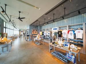 a retail store with a lot of items on display at The Orion Hotel Motobu Resort & Spa in Motobu