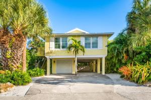 Bygningen som feriehuset ligger i