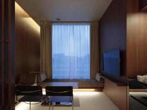 Candeo Hotels Kumamoto Shinshigai電視和／或娛樂中心