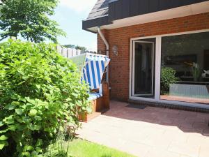 Zahrada ubytování Die Erdgeschosswohnung befindet sich in Alt-Westerland. + 13 fotografií