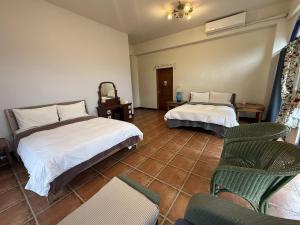Postel nebo postele na pokoji v ubytování Tuscany Garden B&B