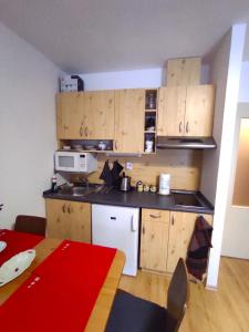 Köök või kööginurk majutusasutuses Apartmány Říčky III.