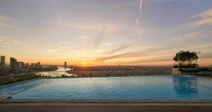 Bazén v ubytování Noden Hotel & Apartment nebo v jeho okolí