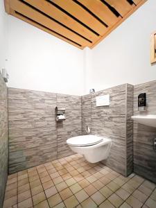 Koupelna v ubytování WAGNERS Hotel im Fichtelgebirge + 5 fotografií