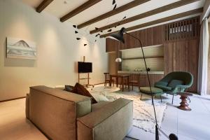 Posezení v ubytování HACIENDA VISON hotel