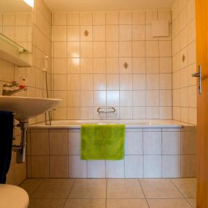 Koupelna v ubytování Christiania