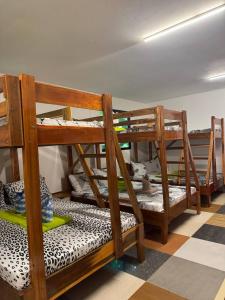 Palanda nebo palandy na pokoji v ubytování Aquaholik Bunk Bed