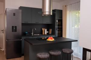 Kuchyň nebo kuchyňský kout v ubytování Apartment Zaklina 1496