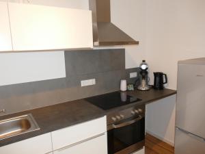 Η κουζίνα ή μικρή κουζίνα στο Ferienwohnung Buttenheim +3 φωτογραφίες
