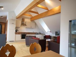 A kitchen or kitchenette at Apartment St Margarethen near Ski Lift