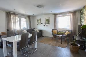 Posezení v ubytování Apartma Bled