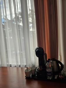 Príslušenstvo na prípravu kávy alebo čaju v ubytovaní "Hel" Wieniec Zdrój