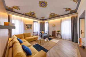 Χώρος καθιστικού στο Eco Archè & Spa - Luxury Apartments - Lago D'Orta