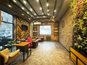 Posezení v ubytování Amiryan by Armani hotels collection