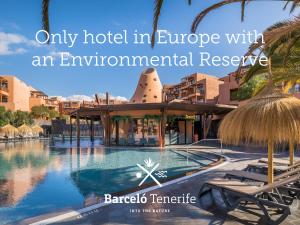 un hotel alternativo in Europa con una riserva ambientale di Barceló Tenerife a San Miguel de Abona