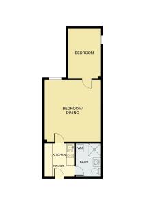 Půdorys ubytování Central Stockerau View 2 BR for 4