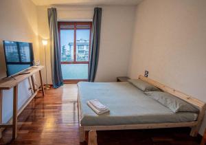 Postel nebo postele na pokoji v ubytování Ginger home