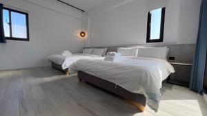 Letto o letti in una camera di 澎湖旅澄民宿 ph880Journey