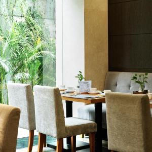 Istumisnurk majutusasutuses The Ann Hanoi Hotel & Spa