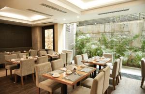 Istumisnurk majutusasutuses The Ann Hanoi Hotel & Spa