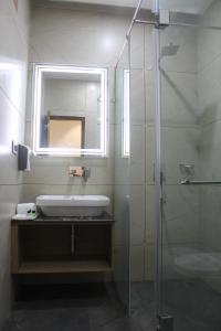 Vannituba majutusasutuses Hotel k11