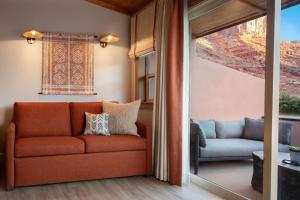 Predel za sedenje v nastanitvi Red Cliffs Lodge Moab