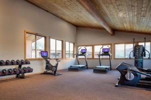 Fitnes oz. oprema za telovadbo v nastanitvi Red Cliffs Lodge Moab