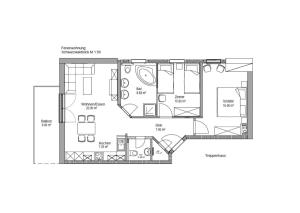 Půdorys ubytování Haus Panoramasicht