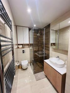 Koupelna v ubytování IL PRIMO Studio Apartment