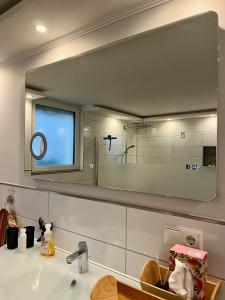 Koupelna v ubytování Gästezimmer Seckert Wohlfühlen in der Nähe von MAINZ