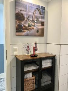 Kuchyň nebo kuchyňský kout v ubytování Gästezimmer Seckert Wohlfühlen in der Nähe von MAINZ