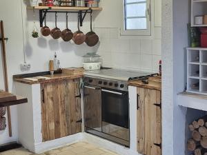 Köök või kööginurk majutusasutuses Quinta Dos Kiwis +13 fotot