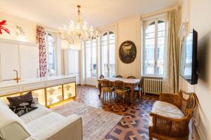 Posezení v ubytování Relais La Torre