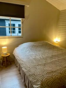 Postel nebo postele na pokoji v ubytování Chalet Sint-Hubertus Du Bois