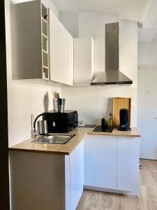 Köök või kööginurk majutusasutuses Beau T3 Spacieux, lumineux et central +8 fotot