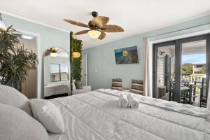 Ocean Forest Villas A307 - Oceanview客房内的一张或多张床位