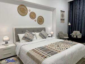 Postel nebo postele na pokoji v ubytování Bella INN - Luxury Private Master rooms with Balcony + 16 fotografií