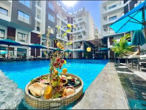 The swimming pool at or close to Imperial Resort Hurghada Studio pool view
