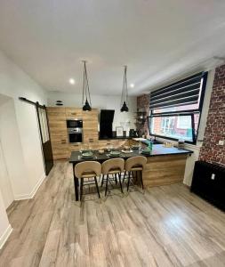 Køkken eller tekøkken på Appartement proche cathédrale