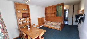 Køkken eller tekøkken på Résidence Ski Azur