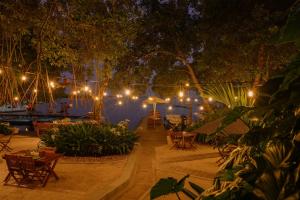 Κήπος έξω από το Posada & Spa La Ardileña en Morrocoy