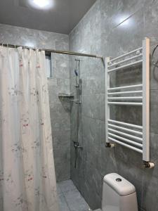 Koupelna v ubytování Guest House T&N