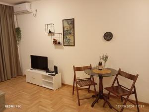 TV a/nebo společenská místnost v ubytování Apartman Vuk