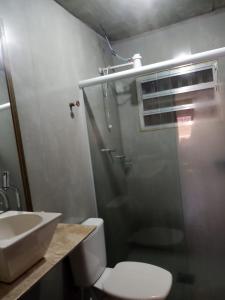 Phòng tắm tại Lar doce lar