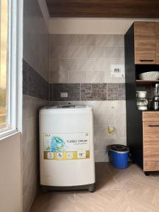 Cucina o angolo cottura di Hermoso Apartamento, comodo y fresco