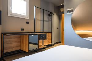 Postel nebo postele na pokoji v ubytování Hotel Chery