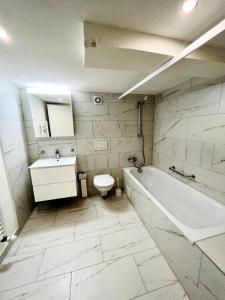Vannituba majutusasutuses Apartment for Ski Lovers