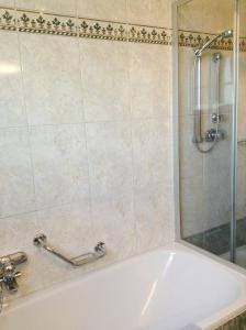 Kúpeľňa v ubytovaní Haus Margit
