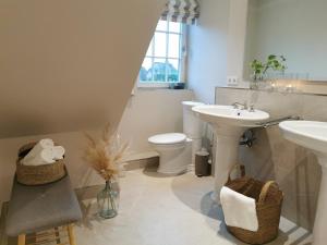 Koupelna v ubytování Litzkow 15809 + 17 fotografií