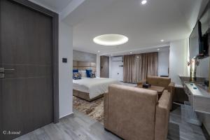 Letto o letti in una camera di Luxury Chaouen